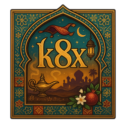 k8x logo